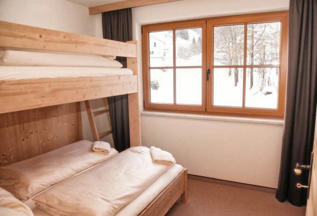 Schlafzimmer mit Stockbett