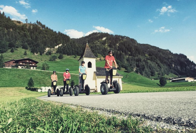 Segway fahren im Urlaub in Großarl © www.grossarltal.info